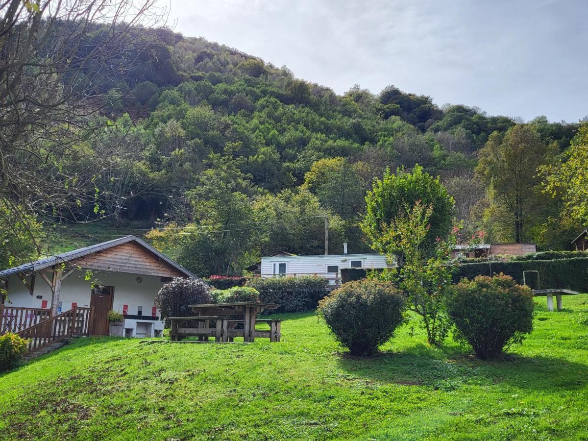 Camping Ixtila Mobilhome Betzuela Larrau Buitenkant foto