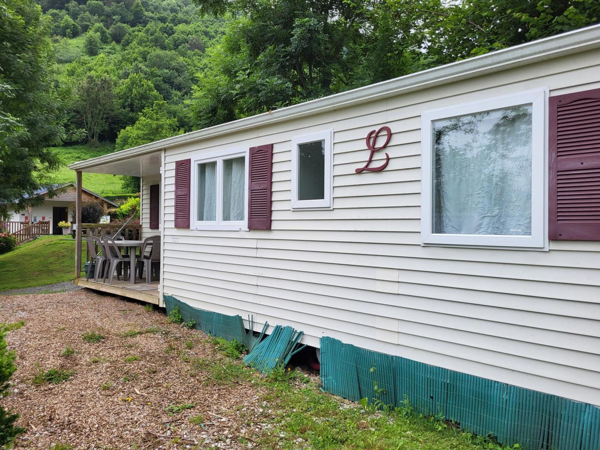 Camping Ixtila Mobilhome Betzuela Larrau Buitenkant foto